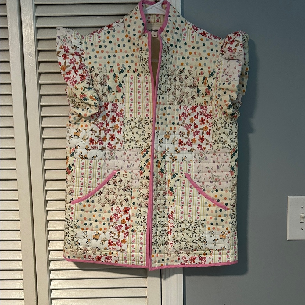 Quilted Vest New With Tags